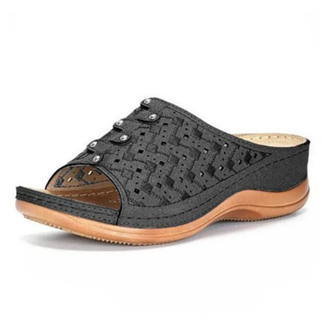 Deb – Flache Damen-Sandalen zur orthopädischen Ballenkorrektur