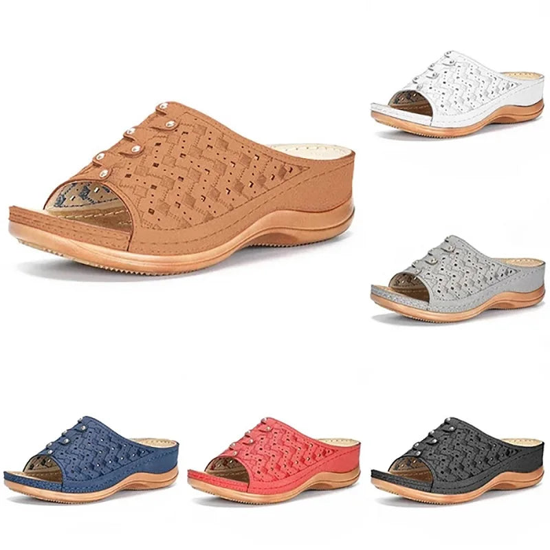 Deb – Flache Damen-Sandalen zur orthopädischen Ballenkorrektur
