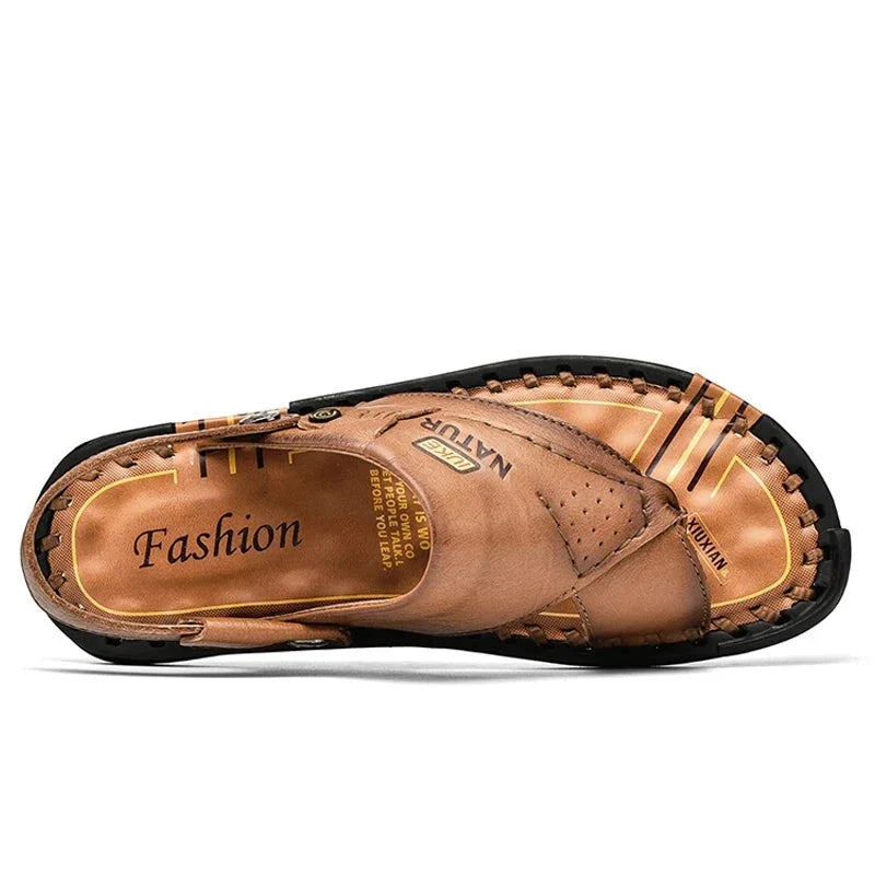 Paxson - Sommerliche Ledersandalen für Herren