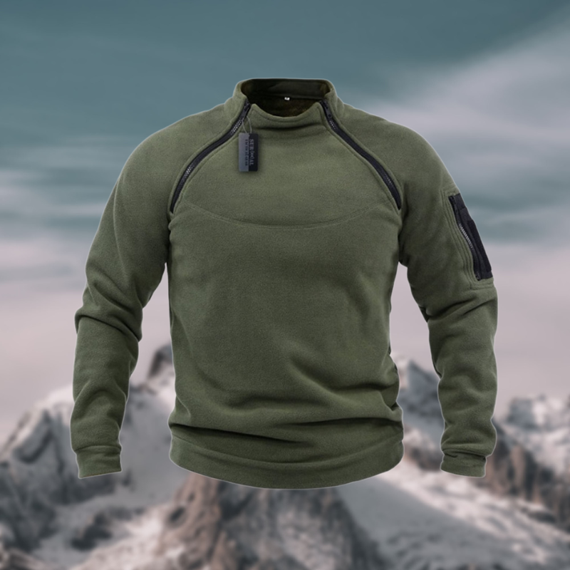 Alonso - Winddichter & Taktischer Herren Fleece Pullover