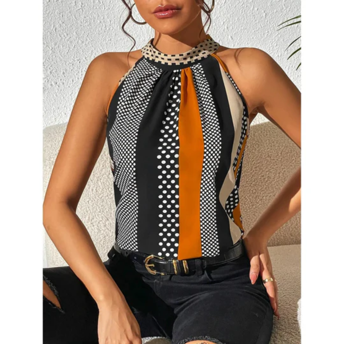 Mirriam | Damen Elegant Oberteil | Modern