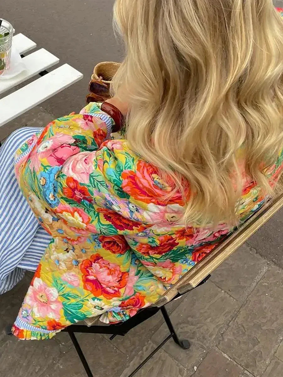 Lillymoda | Angel - Leichter floraler Sommermantel