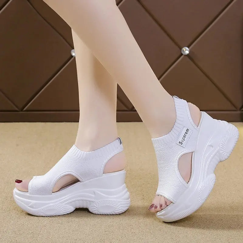 Raisa - Damen Sommerkeil Sandalen