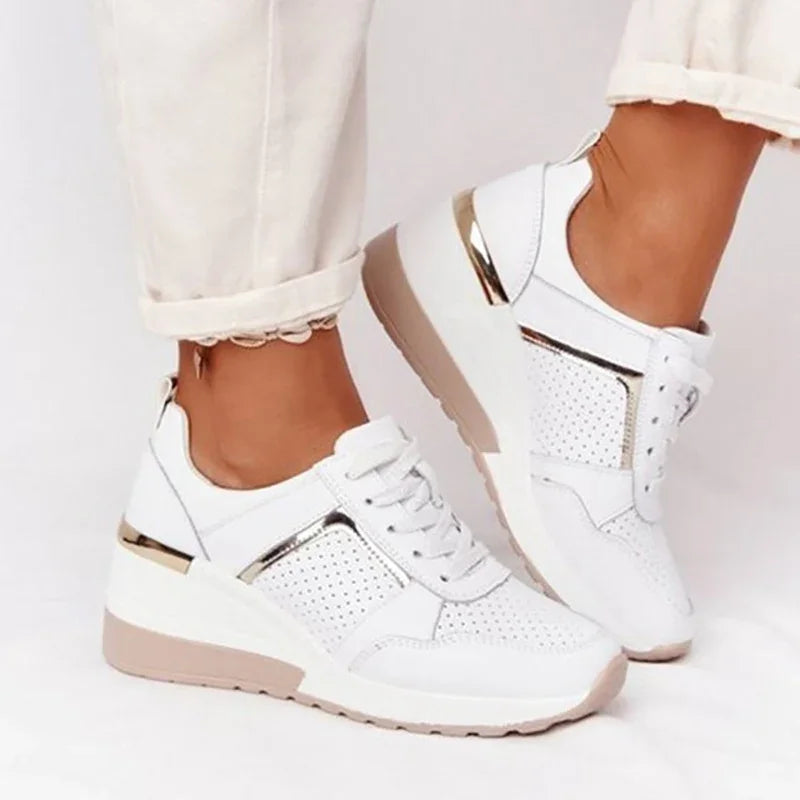 Lillymoda | Evelyn - Orthopädische Schnür Turnschuhe