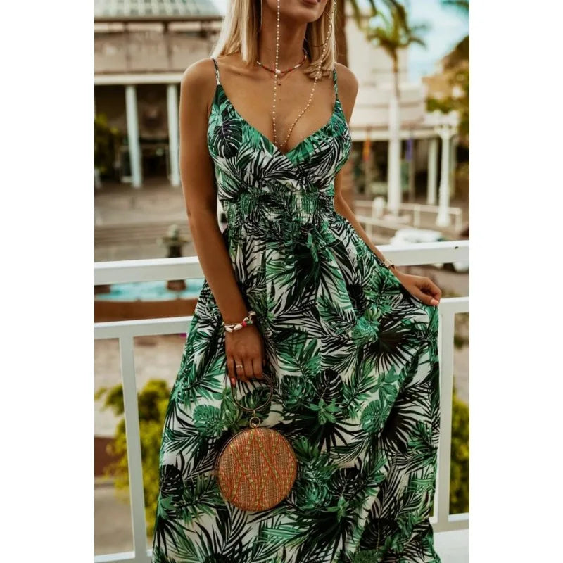 Lillymoda | Alicia - Chiffon Boho Maxikleid