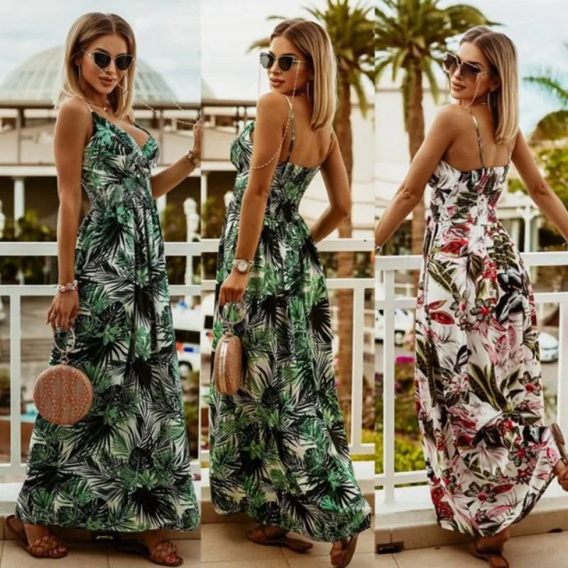 Lillymoda | Alicia - Chiffon Boho Maxikleid