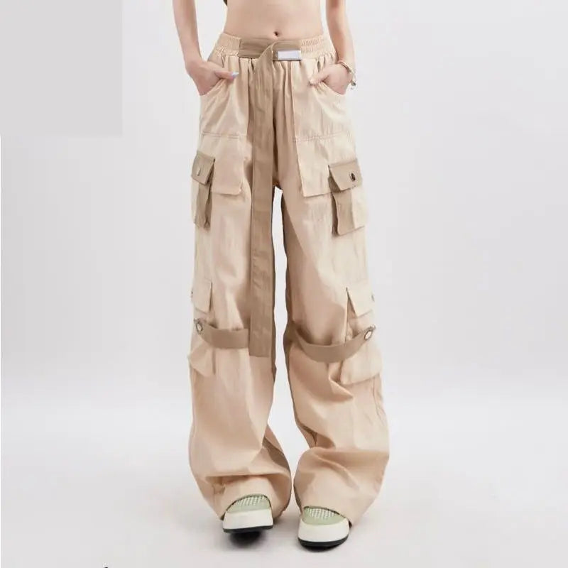 Rosalinda - Vintage Cargohose Baggy Jogging Wide Leg