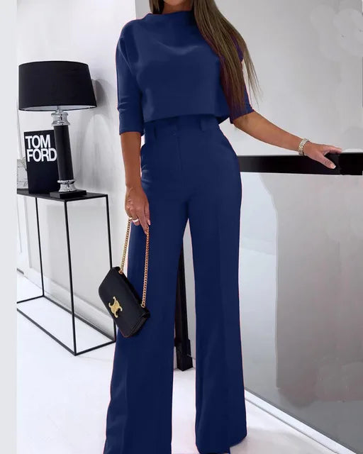 Lillymoda | Alexia - Stilvolles Büro-Set [Oberteile+Hosen]