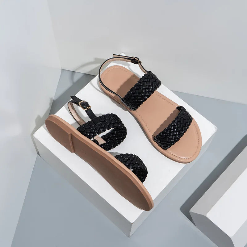 Lillymoda | Julia - Elegante flache Sommersandalen