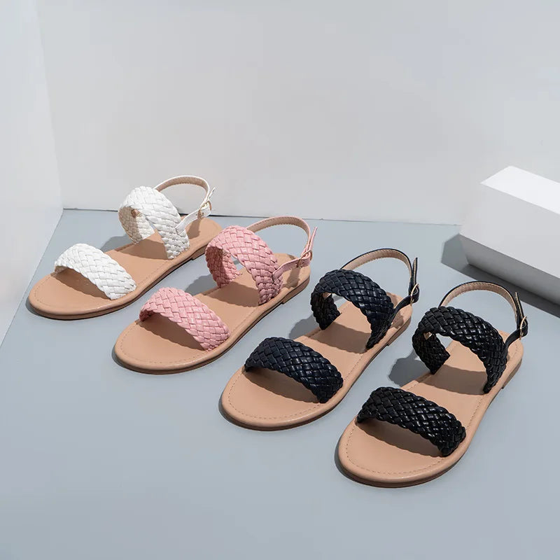 Lillymoda | Julia - Elegante flache Sommersandalen
