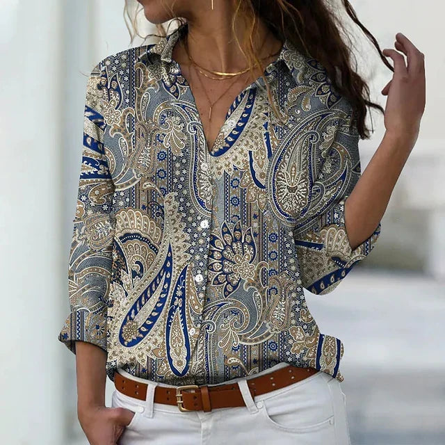 Lillymoda | Thea - Elegante Langärmelige Bluse