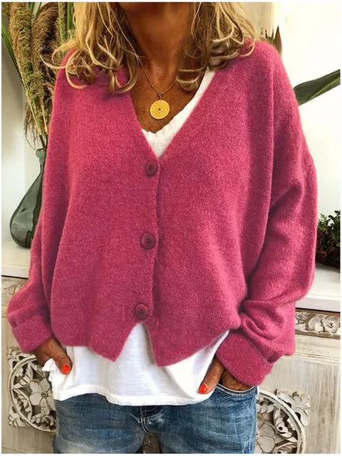 Damen-Cardigan aus Baumwolle für Frauen