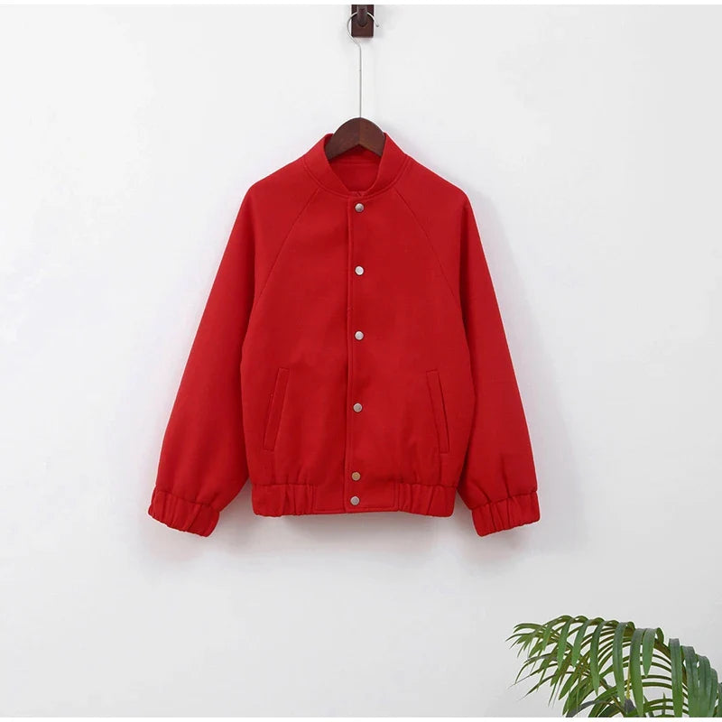 Lillymoda | Irene - Kragen Stand Bomberjacke