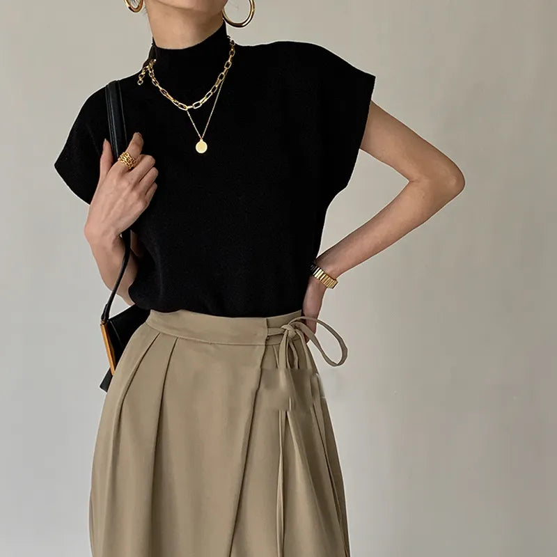 Lillymoda | Raina - Modisches Strick-Top