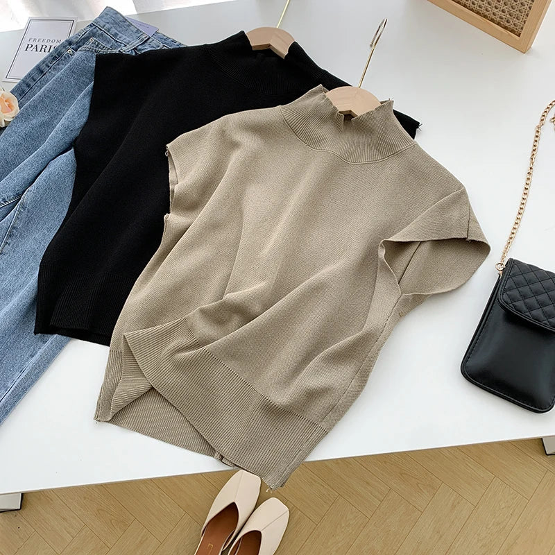 Lillymoda | Raina - Modisches Strick-Top