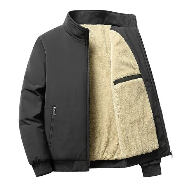 Lillymoda | Andrew – Warme Fleecejacke mit Innentasche