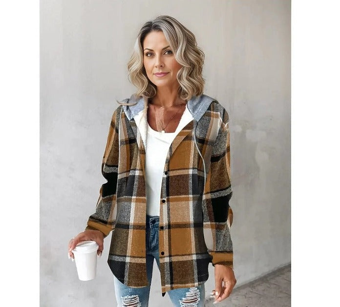 Lillymoda | Janie - stilvolle karierte Trend-Cardigans