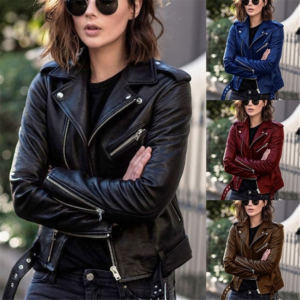Gudrun - Lederjacke für Damen