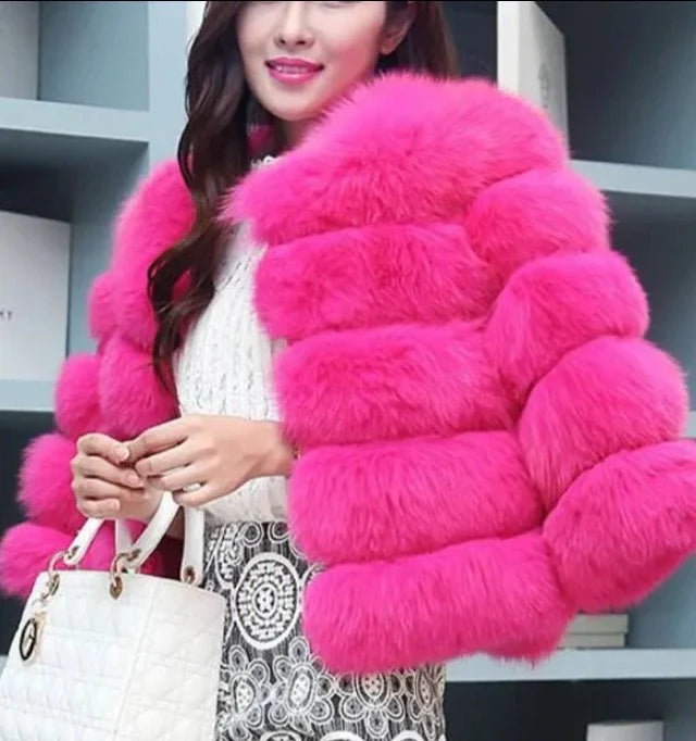 Lillymoda | Iris - Glam Pelzmantel