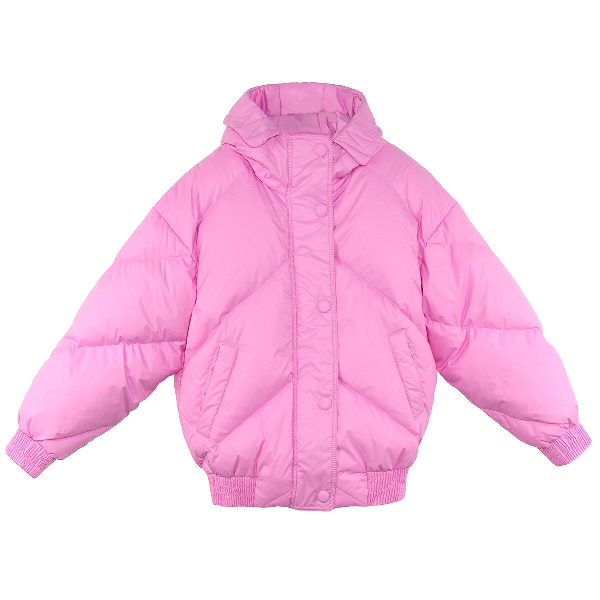 Leuchtende Damen Winterjacke
