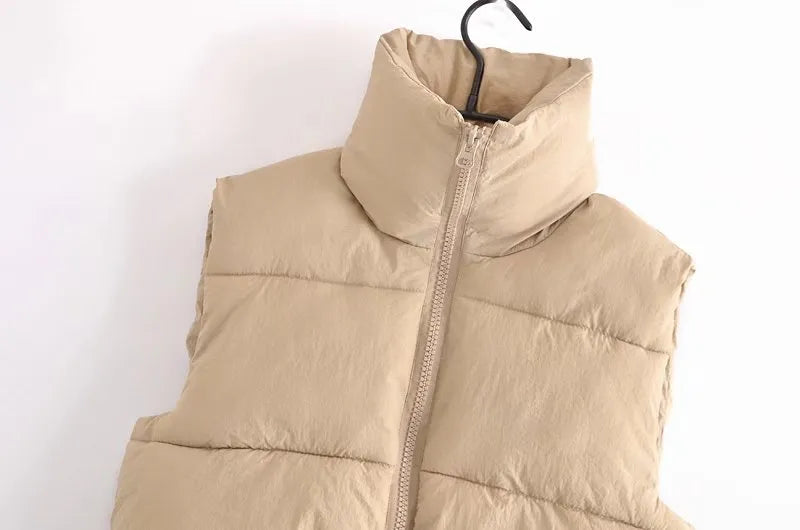 Lillymoda | Greta - Stilvolle Gepolsterte Vintage Weste