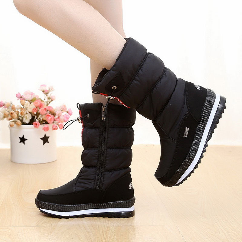 Lillymoda | Amelie - Winter Schneeschuhe Rutschfest und wasserdicht