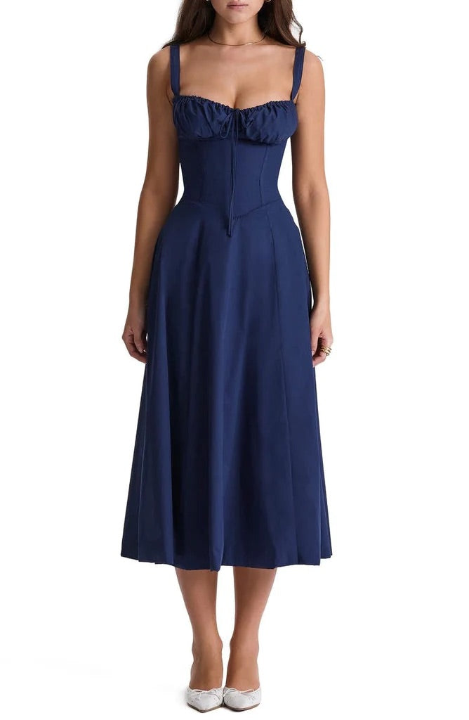 Lillymoda | Blakley - korsettiertes Blumen Sommerkleid