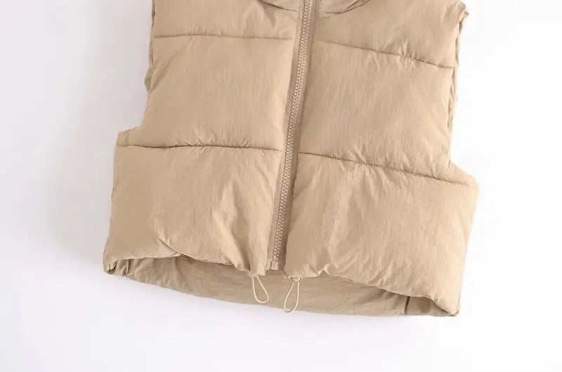 Lillymoda | Greta - Stilvolle Gepolsterte Vintage Weste
