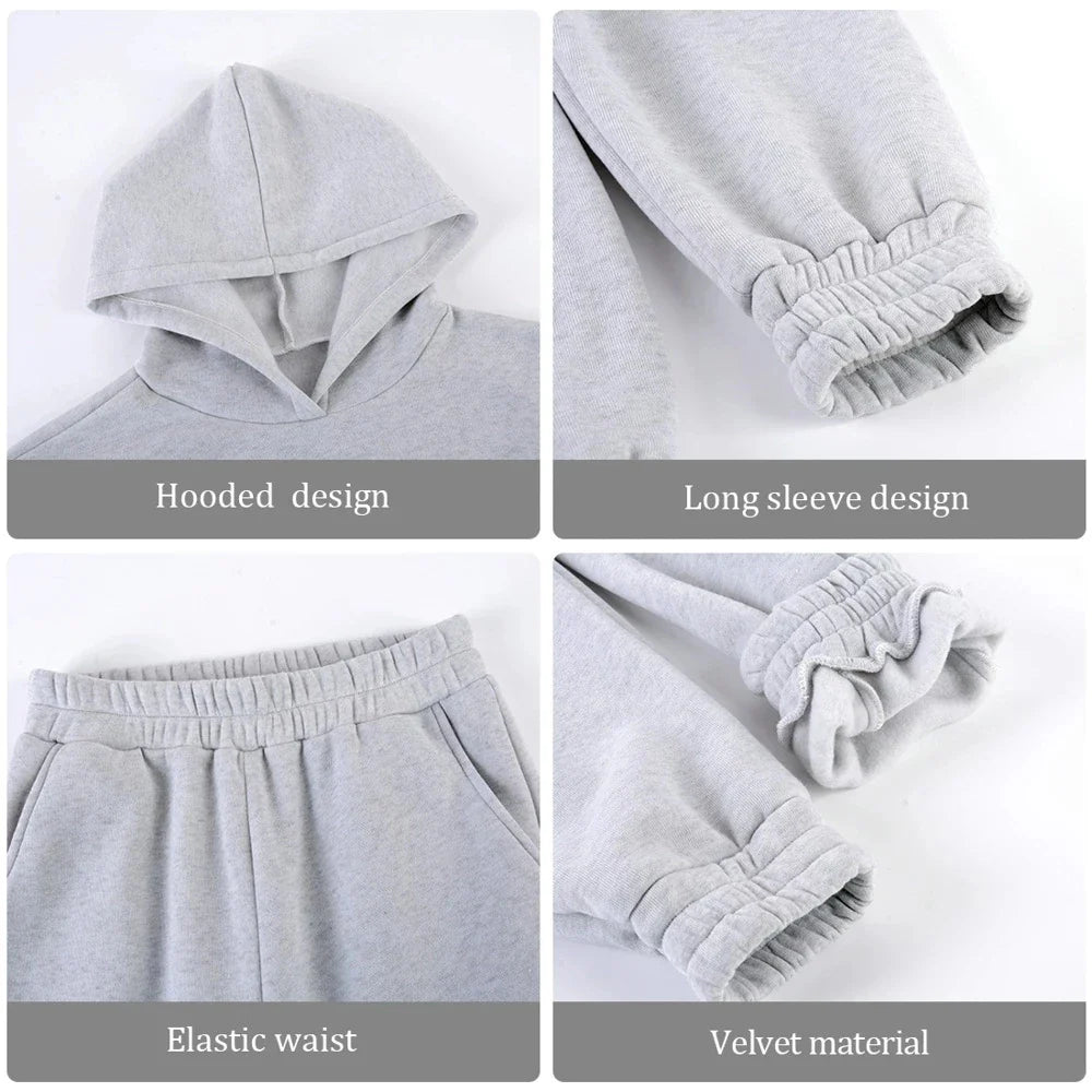 Lillymoda | Dahlia - Lässiges Trainingsanzug-Set für Frauen [Jacke+Hose]