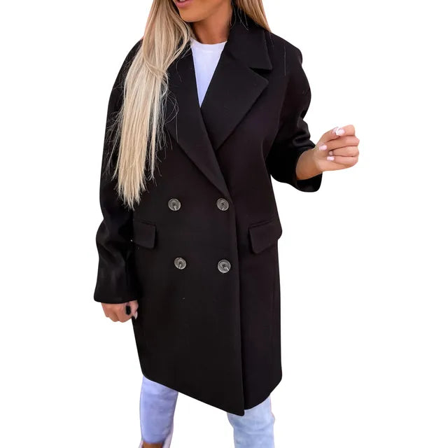 Lillymoda | Alison - stylischer Trenchcoat in mittlerer Länge