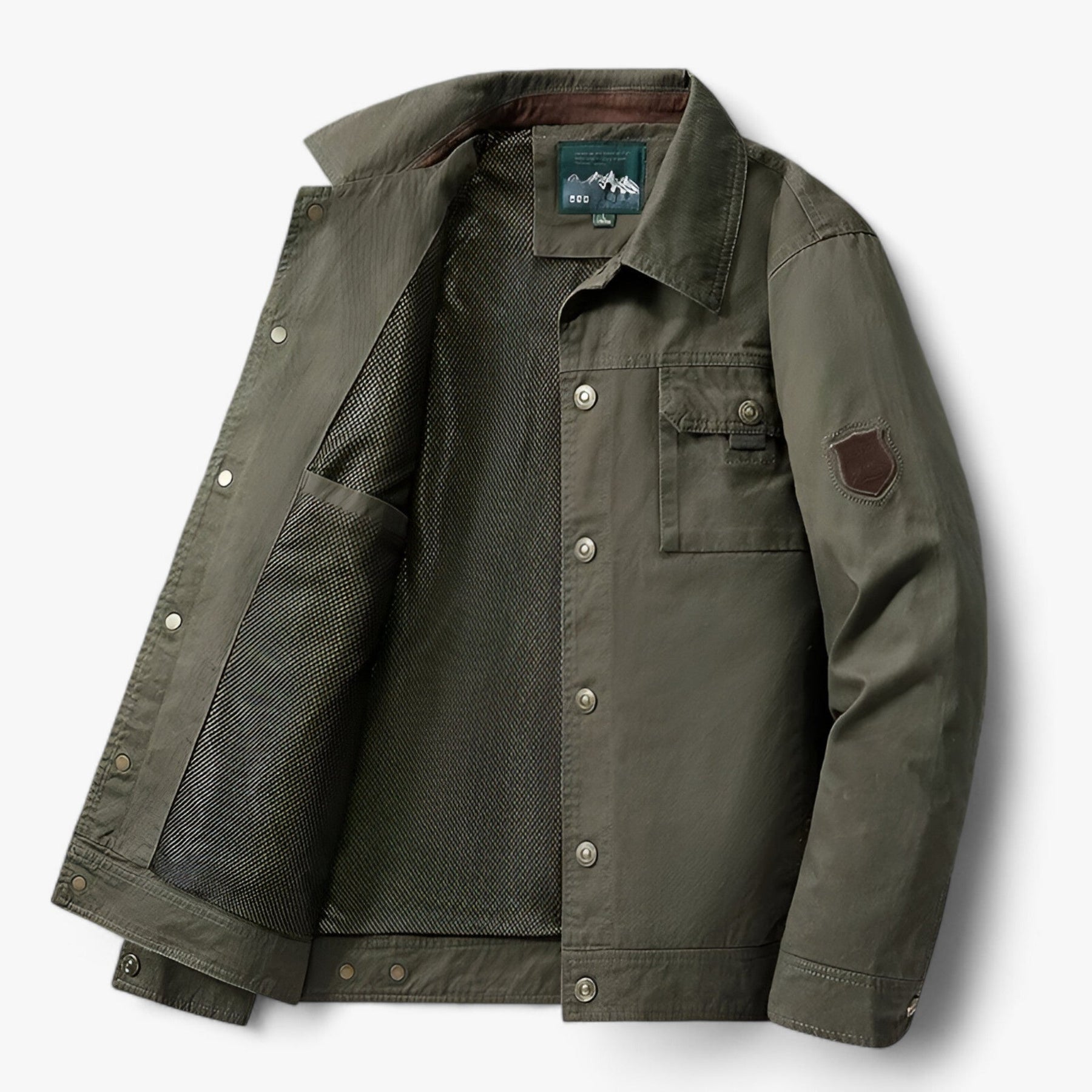 Herrenjacke | Bomberjacke | Jacke mit Knöpfen | Cargojacke | Herbstjacke