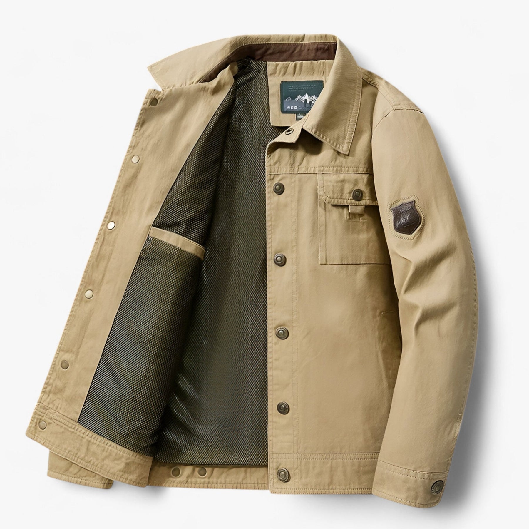 Herrenjacke | Bomberjacke | Jacke mit Knöpfen | Cargojacke | Herbstjacke
