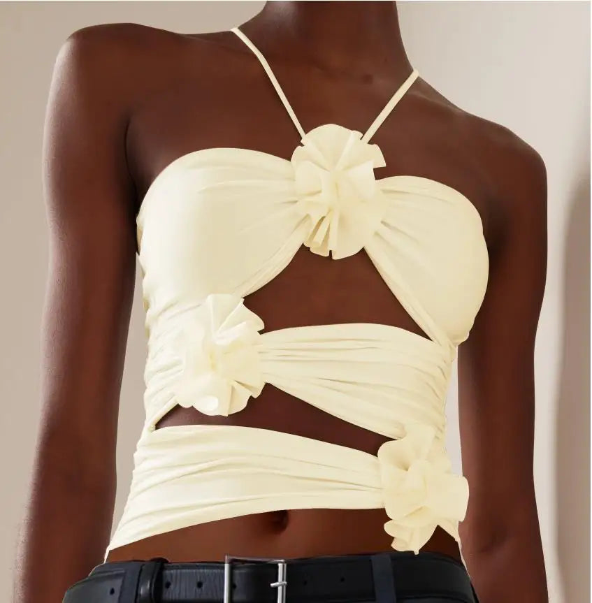 Lillymoda | Charity - Blumiges Trägeroberteil