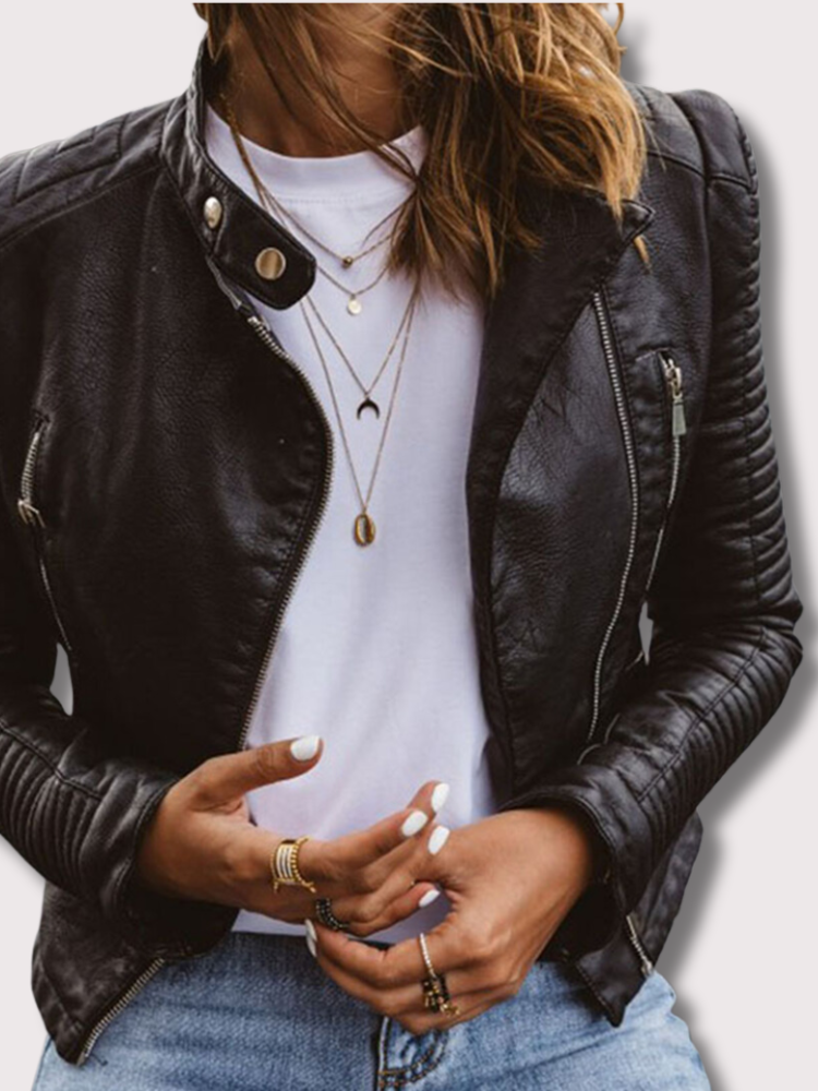Lillymoda | Adelinde - Stylische Biker-Jacke