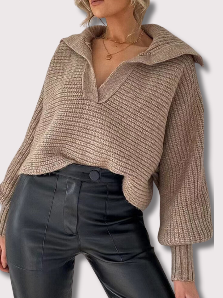 Lillymoda | Elise Retro Lose Pullover