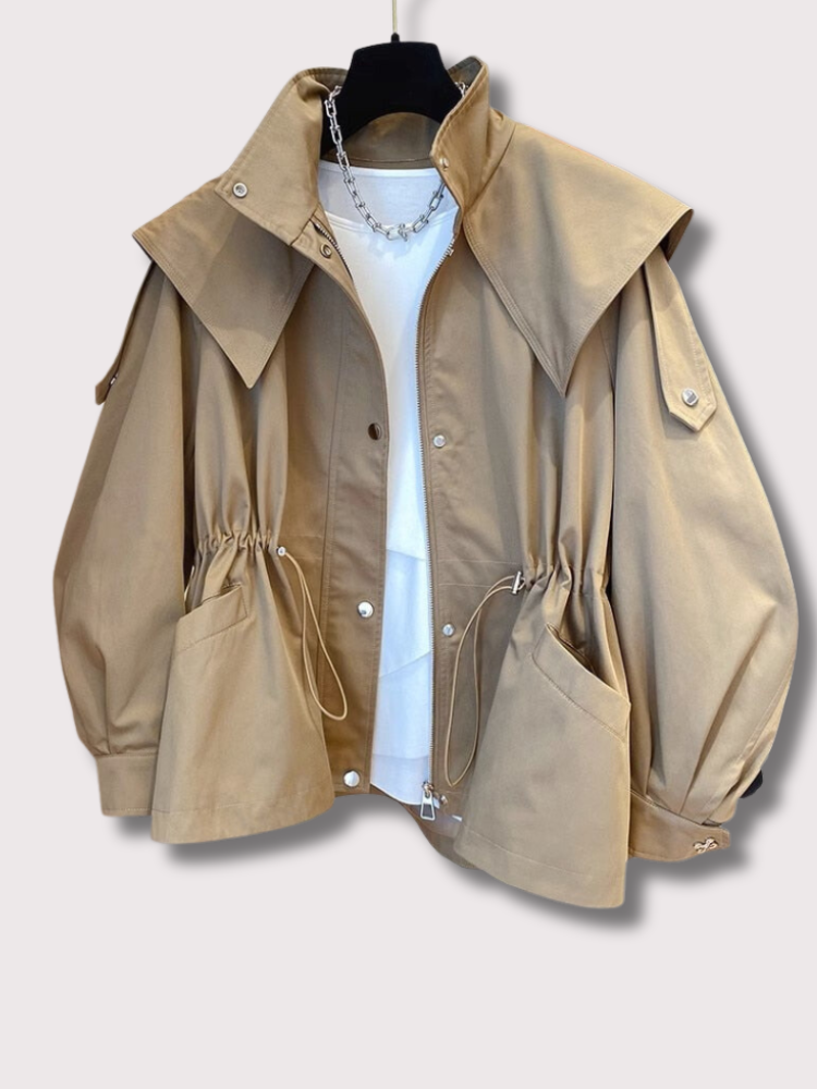 Lillymoda | Aria Trendy Beige Jacke