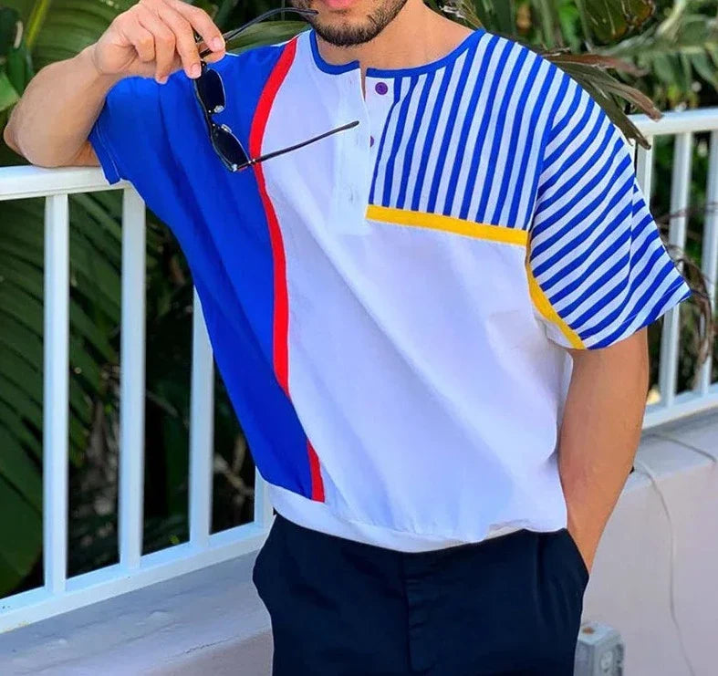 Levi - Modisches Strick-T-Shirt im amerikanischen Stil