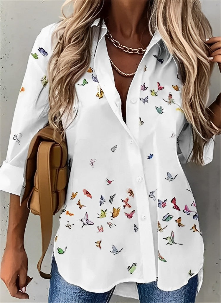 Iva –  Weiße Bluse für Damen