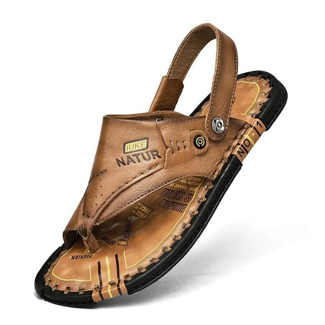Paxson - Sommerliche Ledersandalen für Herren