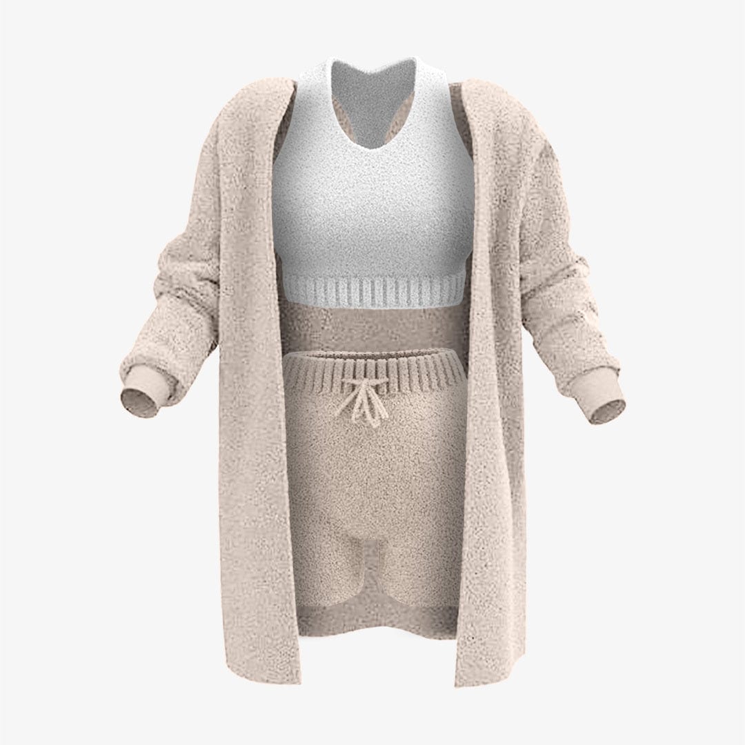 Lillymoda | Julia -  Lässiges Lounge Outfit (Dreiteiliges)