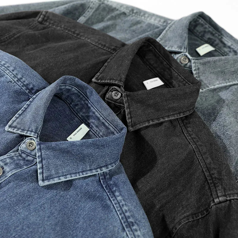 Cristian - Vintage Jeanshemd