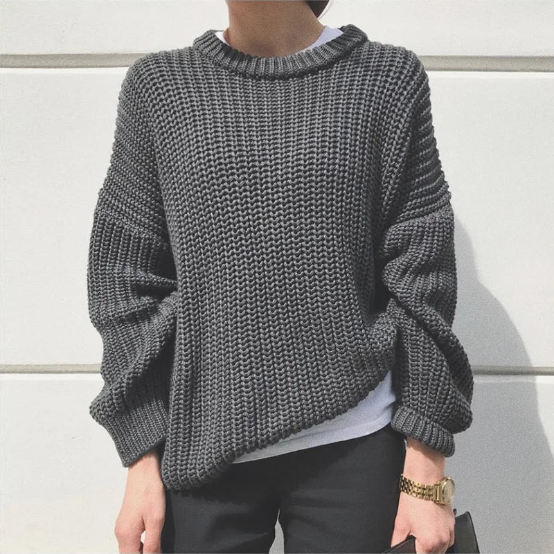 Lillymoda | Carla - Übergroßer Strickpullover
