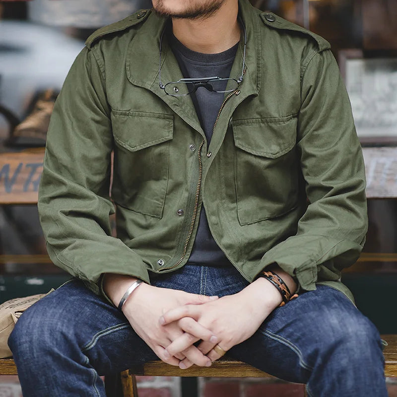 Wilfredo - Robuste M65 Herren Outdoor Jacke mit viel Platz