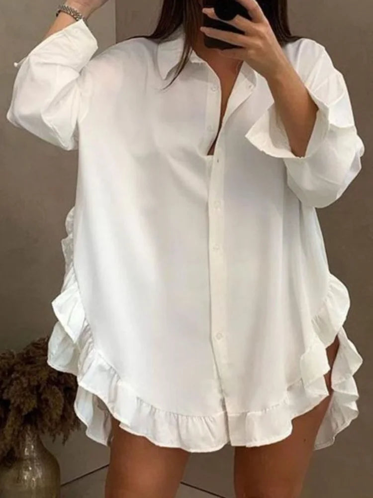 Lillymoda | Kaira - Geknöpftes lockeres Sommer Top