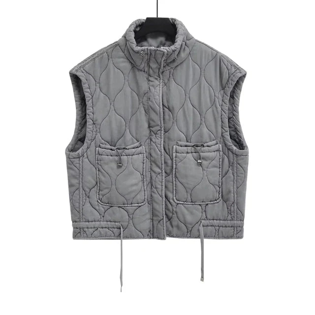 Lillymoda | Edith - Stehkragenweste Soft Weste