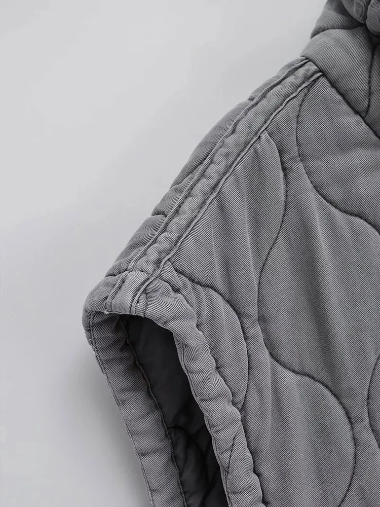 Lillymoda | Edith - Stehkragenweste Soft Weste