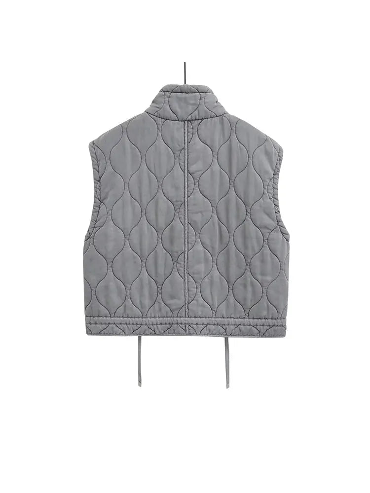 Lillymoda | Edith - Stehkragenweste Soft Weste