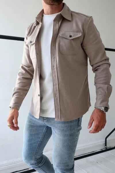 Oberhemd | Langarm | Hemdjacke | Herrenkleidung