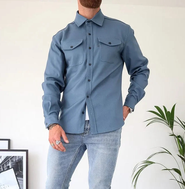Oberhemd | Langarm | Hemdjacke | Herrenkleidung