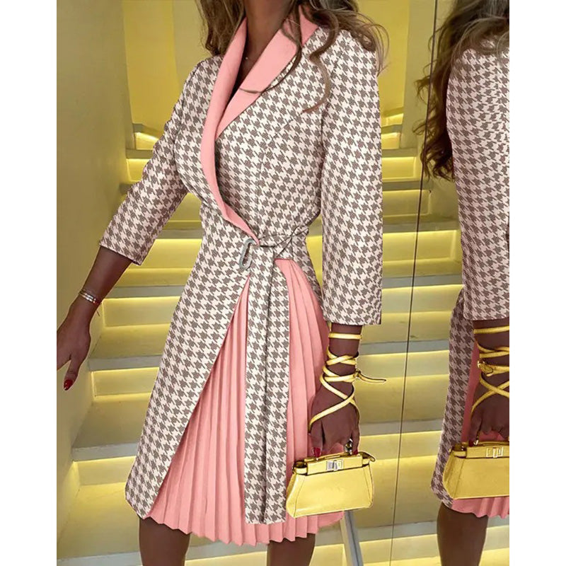 Lillymoda | Jillian - Elegantes Faltenchic-Kleid